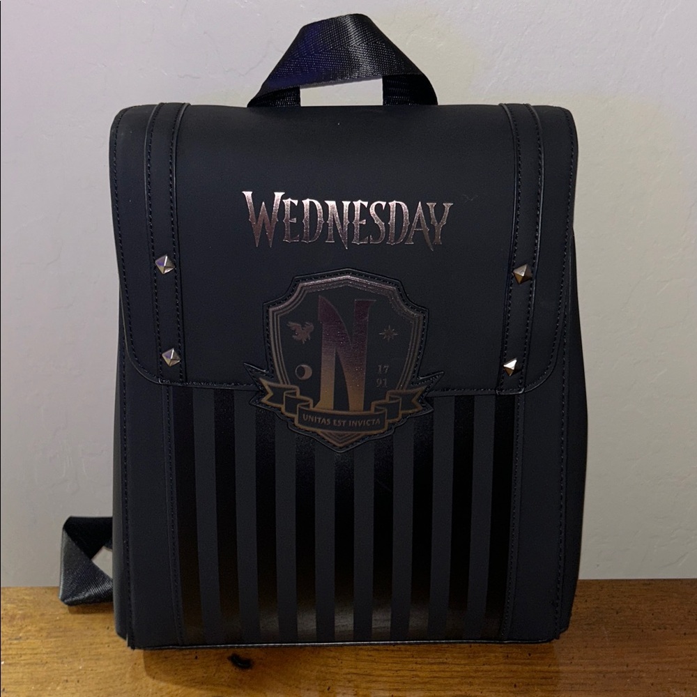 Primark Wednesday Black Backpack